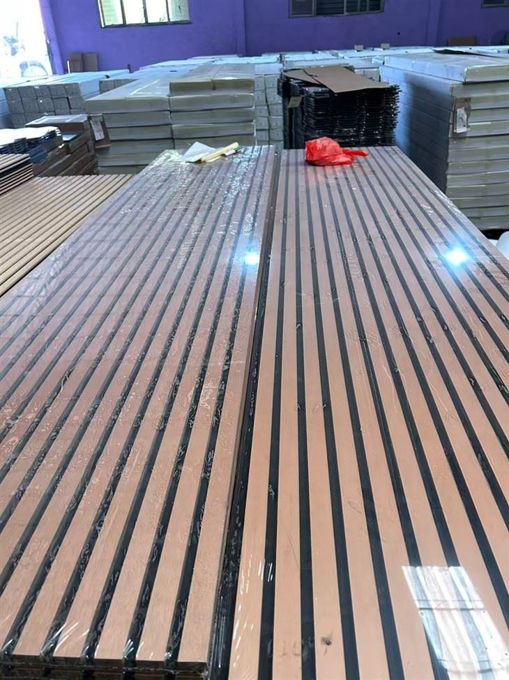 Polyester Fiber Wallboard Moisture-proof Sound Proof Wall Panels high quality